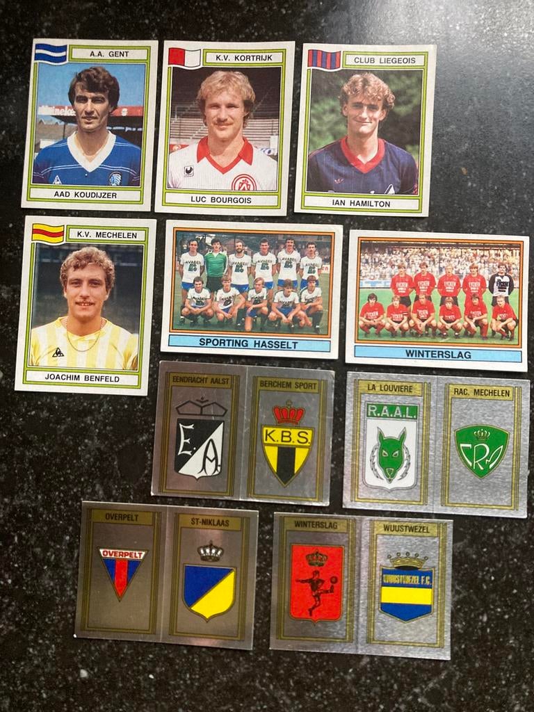 10 Panini stickers / images Football 84, Collections, Enlèvement ou Envoi, Comme neuf