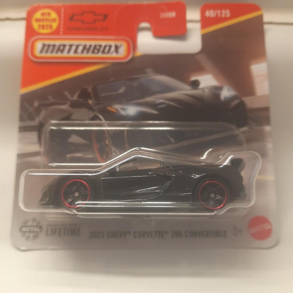 MATCHBOX 1/64 nr 40/125: CHEVY CORVETTE Z06 CONVERTIBLE*MOC*, Ophalen, Nieuw, Auto, Matchbox