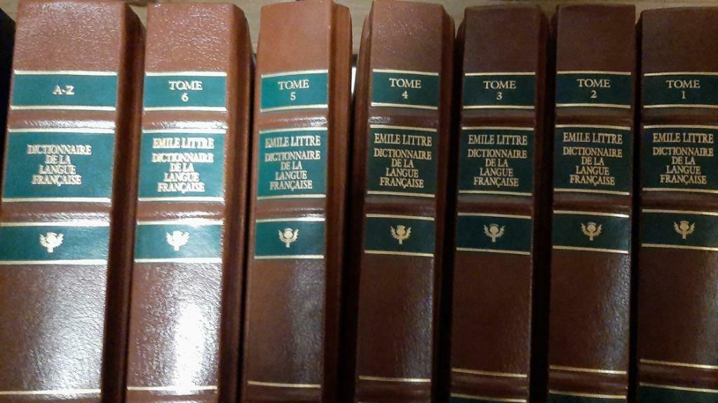 Dictionnaire langue française LITTRE 7 volumes 1991 super, Livres, Enlèvement