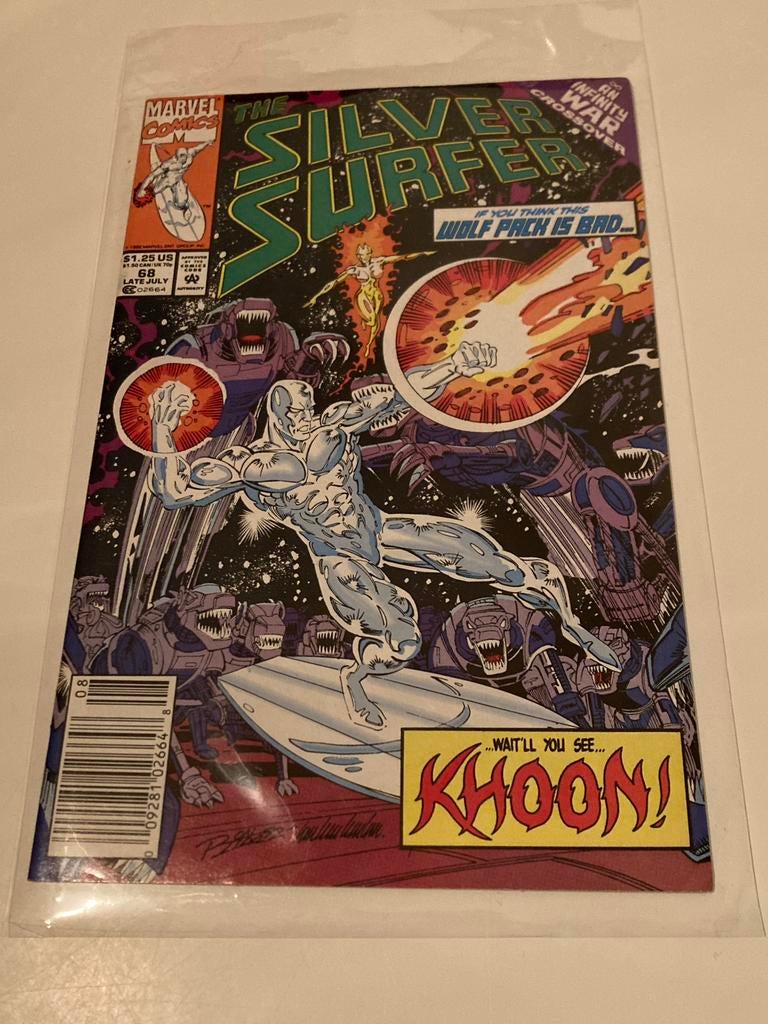 The Silver Surfer US comic, Boeken, Strips | Comics, Zo goed als nieuw, Eén comic, Amerika, Verzenden