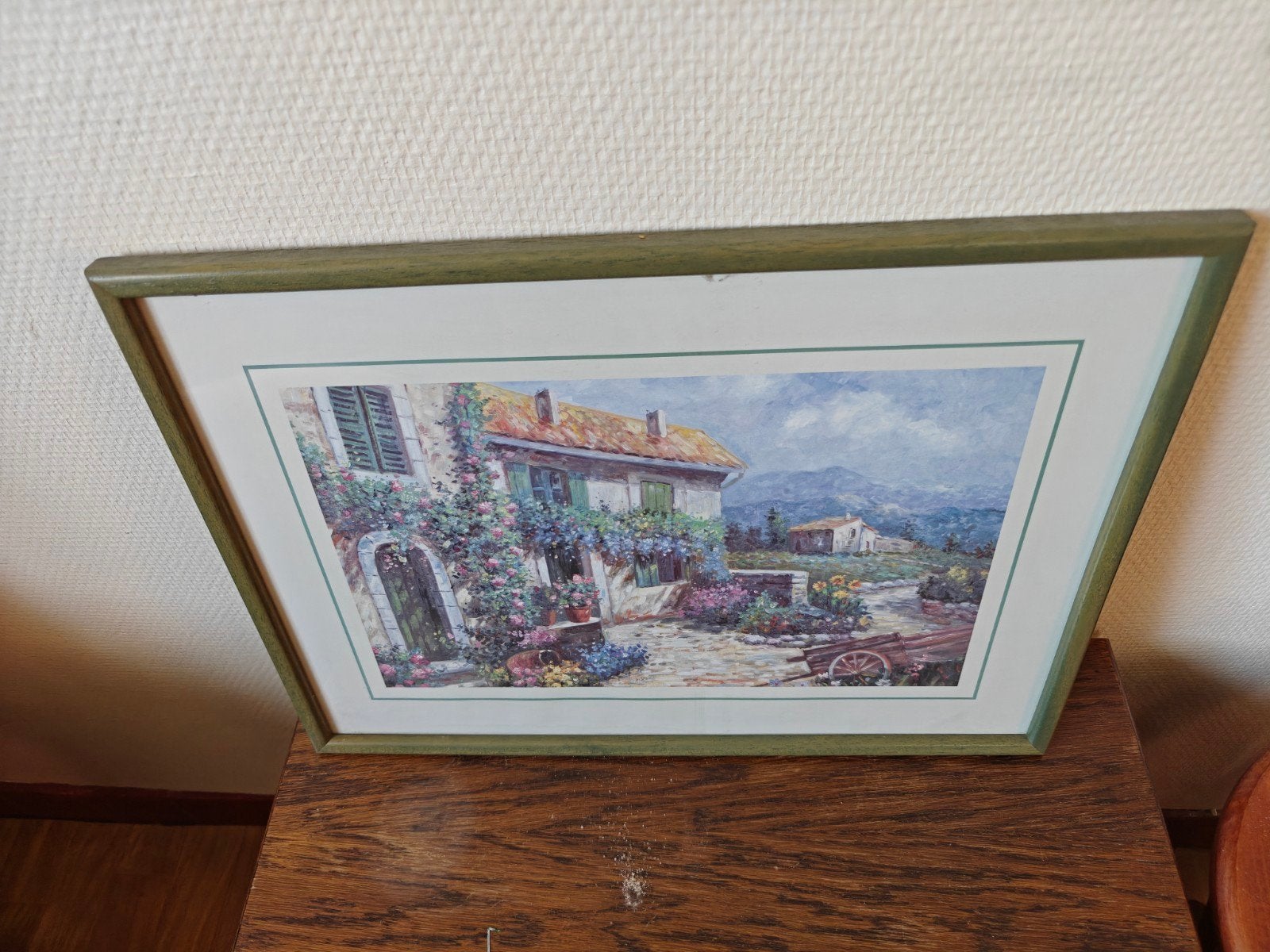 Groot lot,tekeningen, schilderijen, naaiwerken, prints.., Ophalen