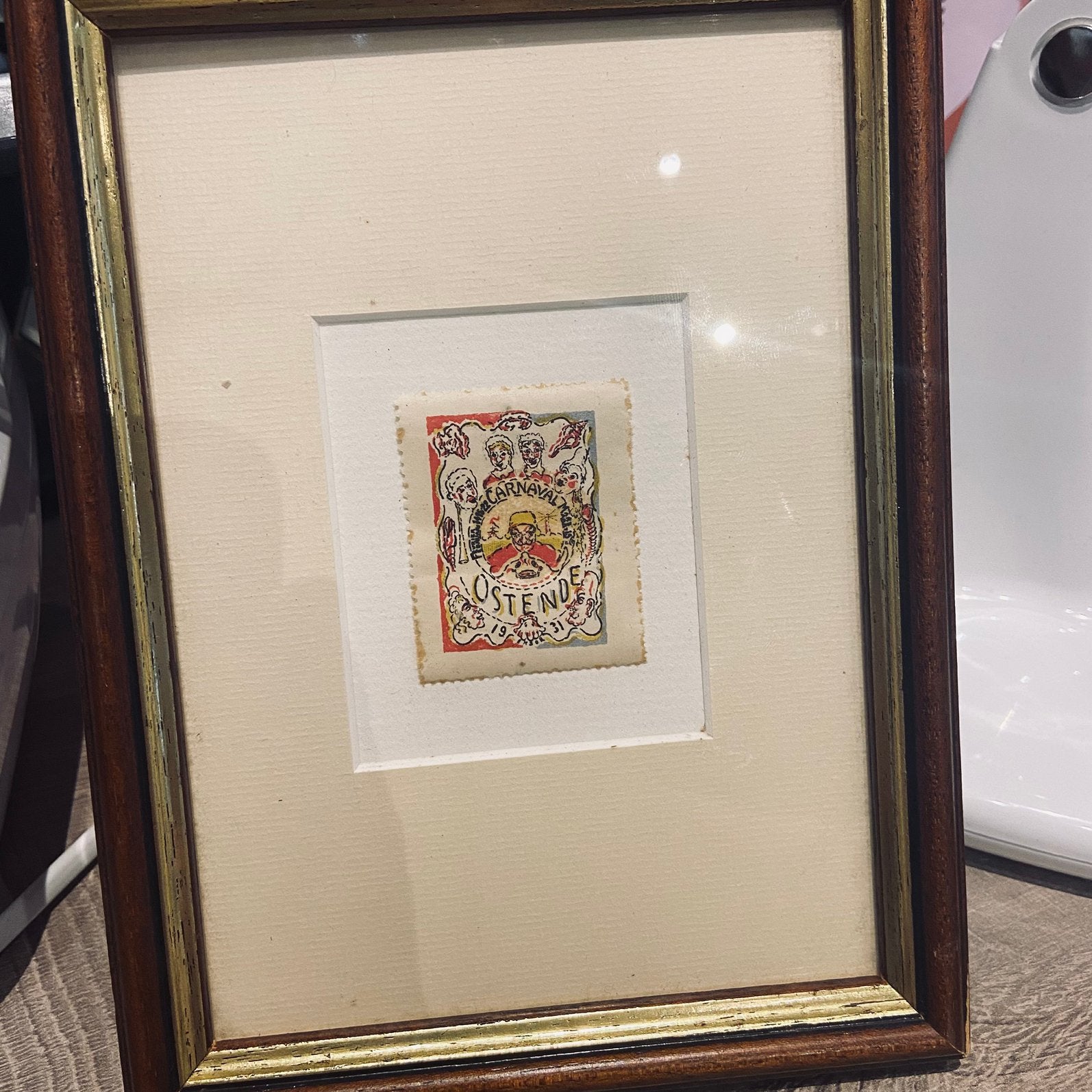 Sceau James Ensor, Antiquités & Art, Enlèvement ou Envoi