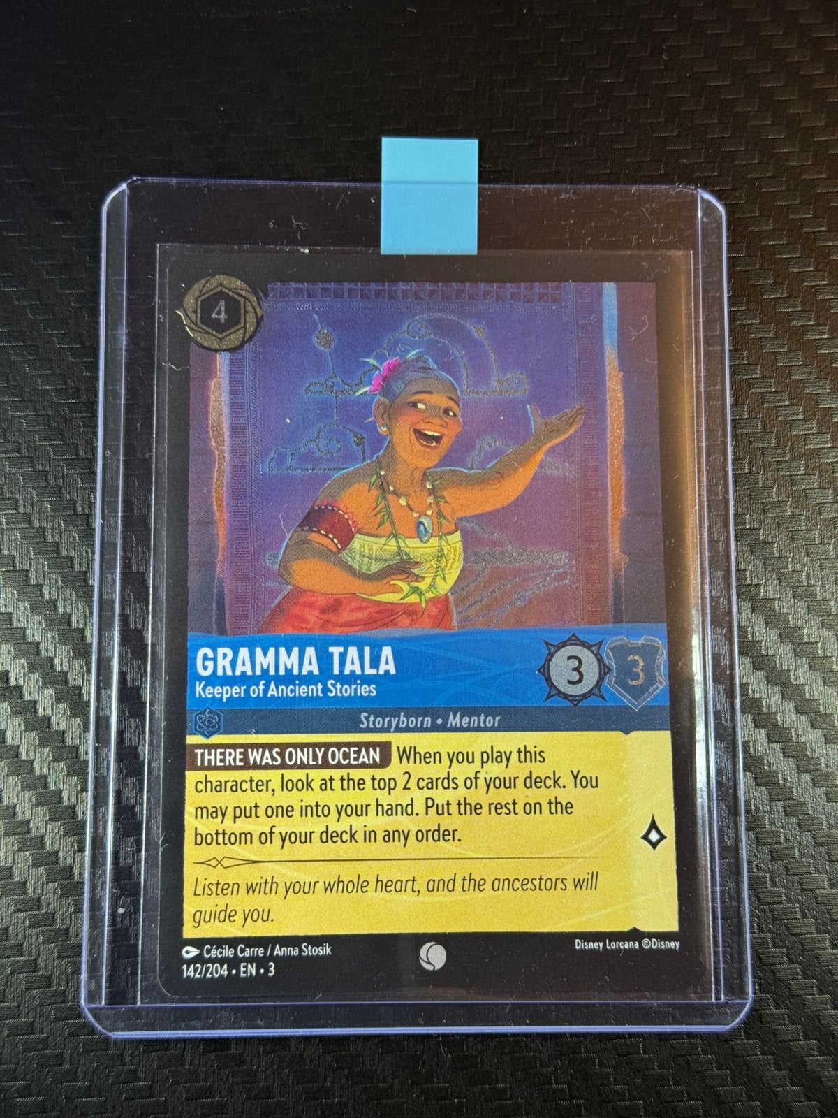 Gramma Tala | Holo | Moana | Dans les Inklands | #142 /204, Envoi, Neuf, Cartes en vrac