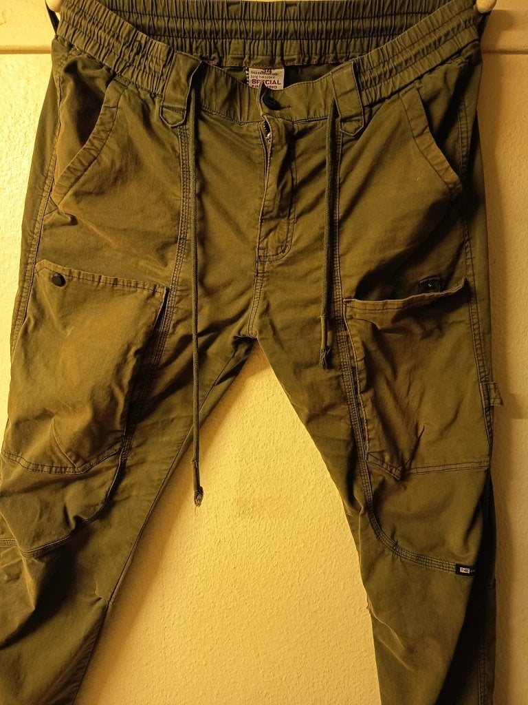 pantalon cargo, Vêtements | Hommes, Enlèvement, Porté, Taille 52/54 (L), Vert