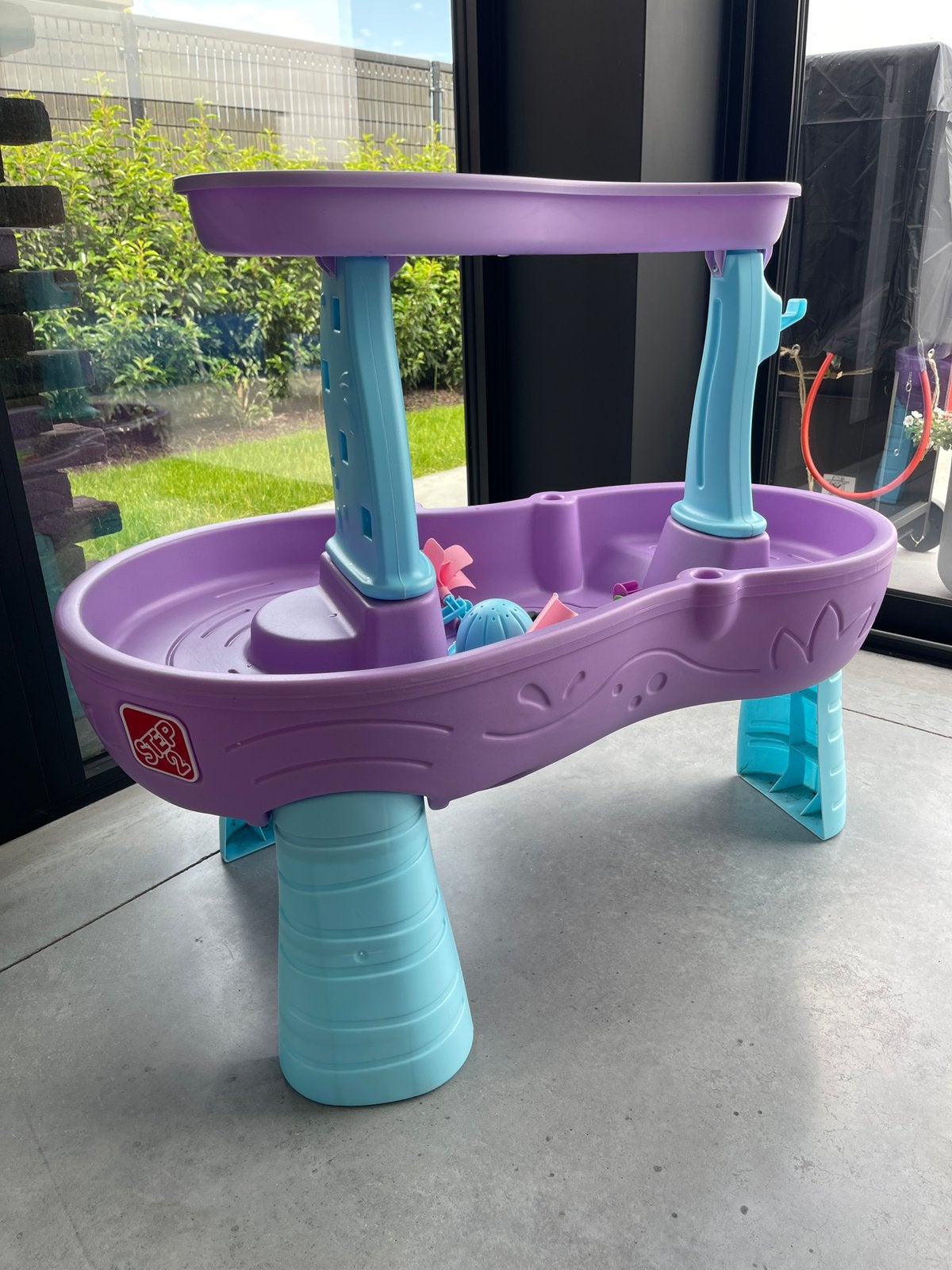 Rainshower watertafel Step2, Kinderen en Baby's, Ophalen, Zo goed als nieuw