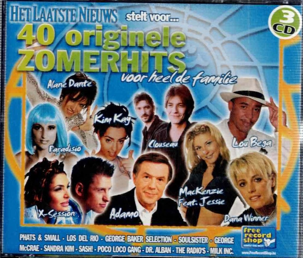 3 x cd  /  40 Originele Zomerhits Voor Heel De Familie, Ophalen of Verzenden