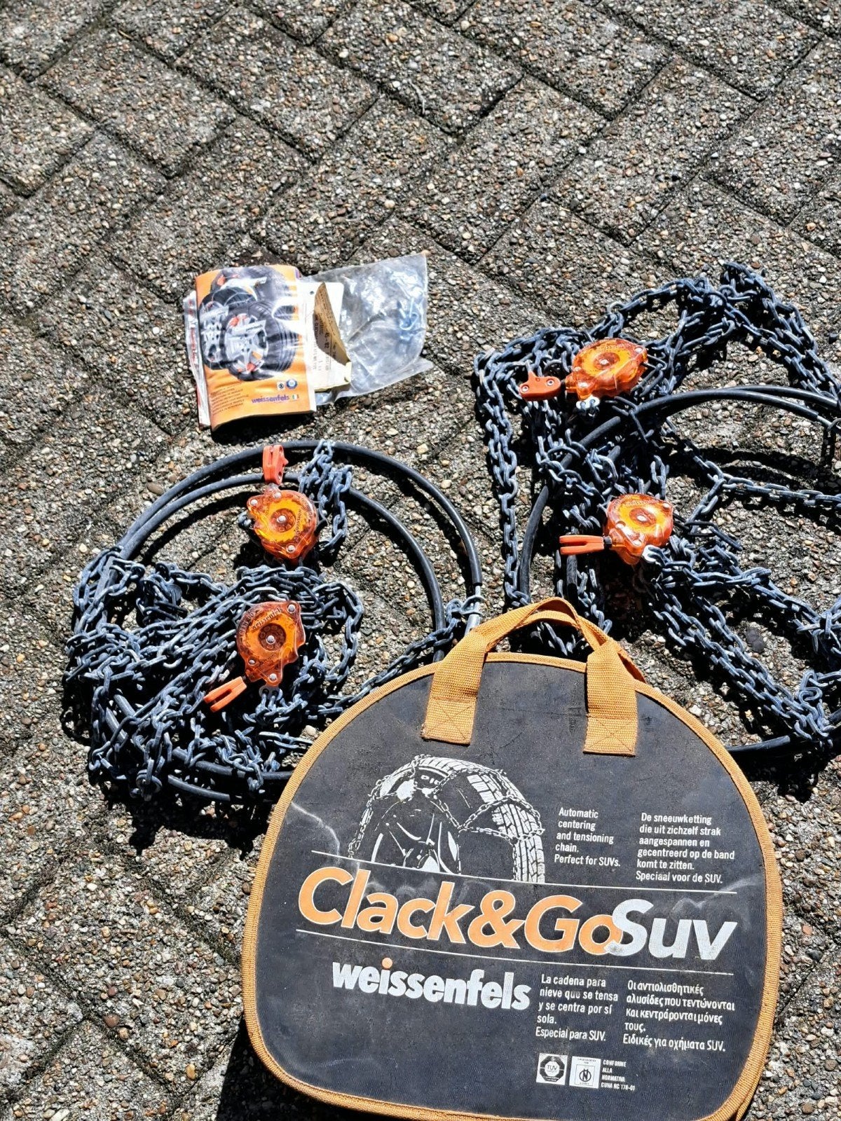 Weissenfels Clack&Go SUV sneeuwkettingen (LT285/75R16), Ophalen of Verzenden, Zo goed als nieuw