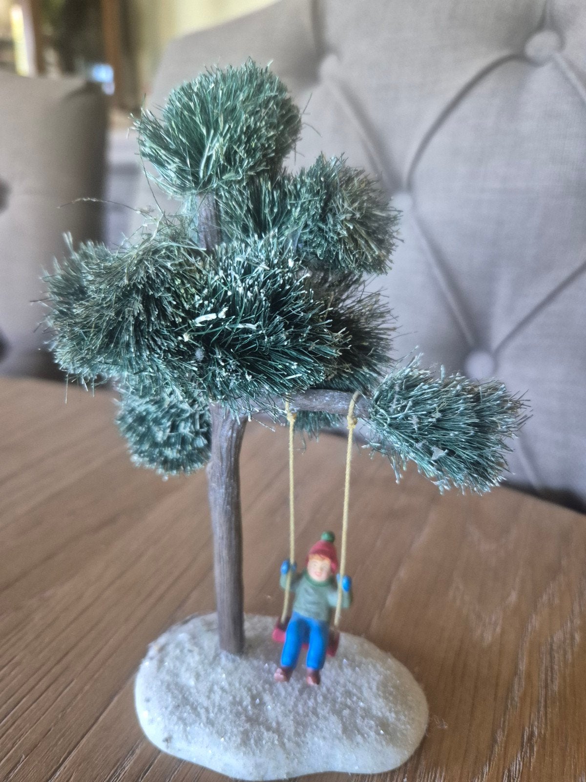 zeldzaam pine isles collectie kerst figuur winter, Ophalen of Verzenden