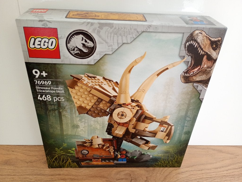 LEGO - 76969 - Dinosaurusfossielen: Triceratops schedel, Jurassic World, Lego, Nieuw, Ophalen of Verzenden