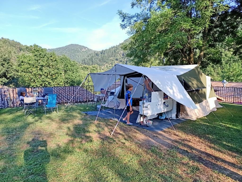 Vouwwagen Trigano, Ophalen, Trigano, Aanwezig, Meer dan 6