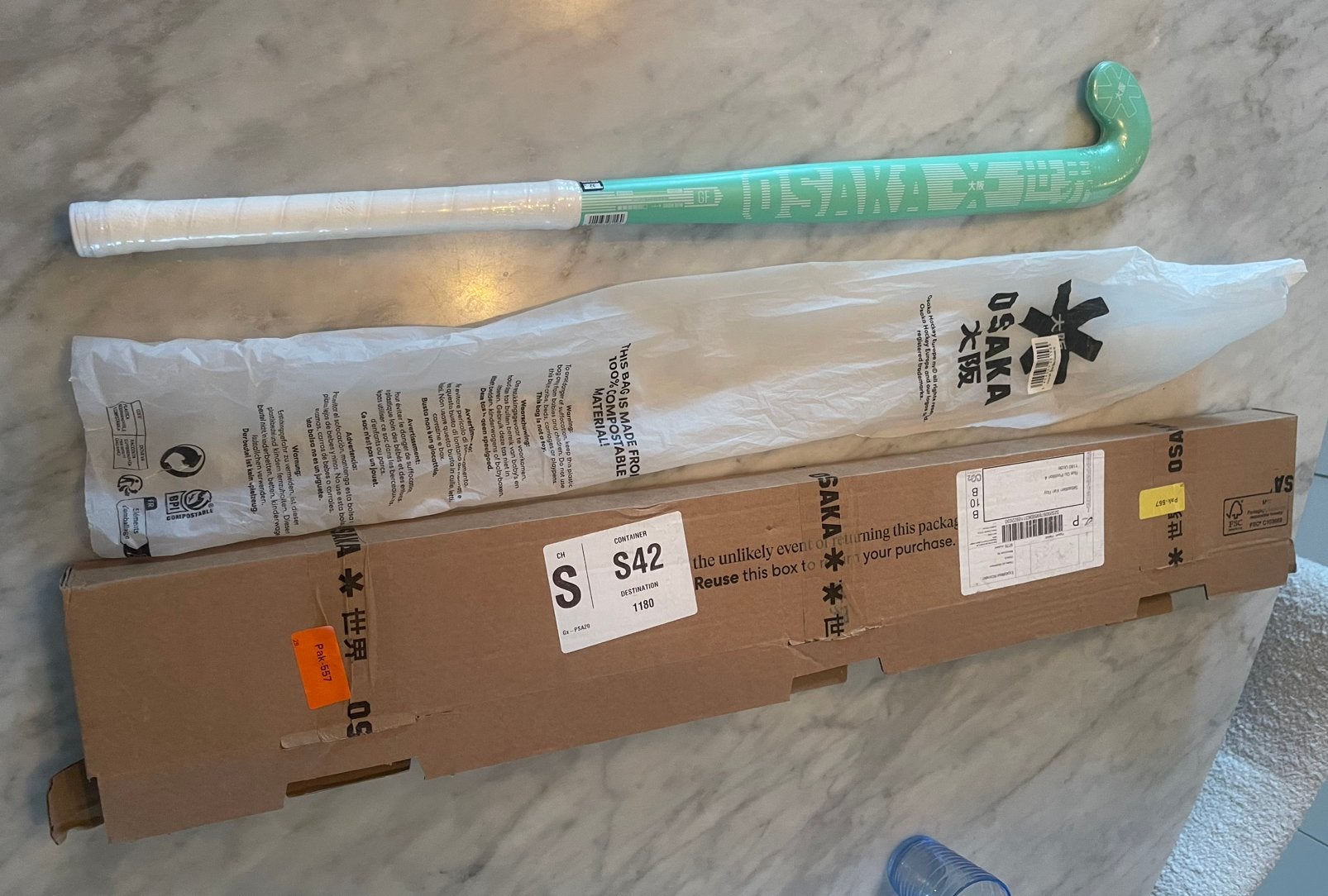 Stick hockey Osaka 32“, Sports & Fitness, Hockey, Enlèvement ou Envoi, Neuf, Stick