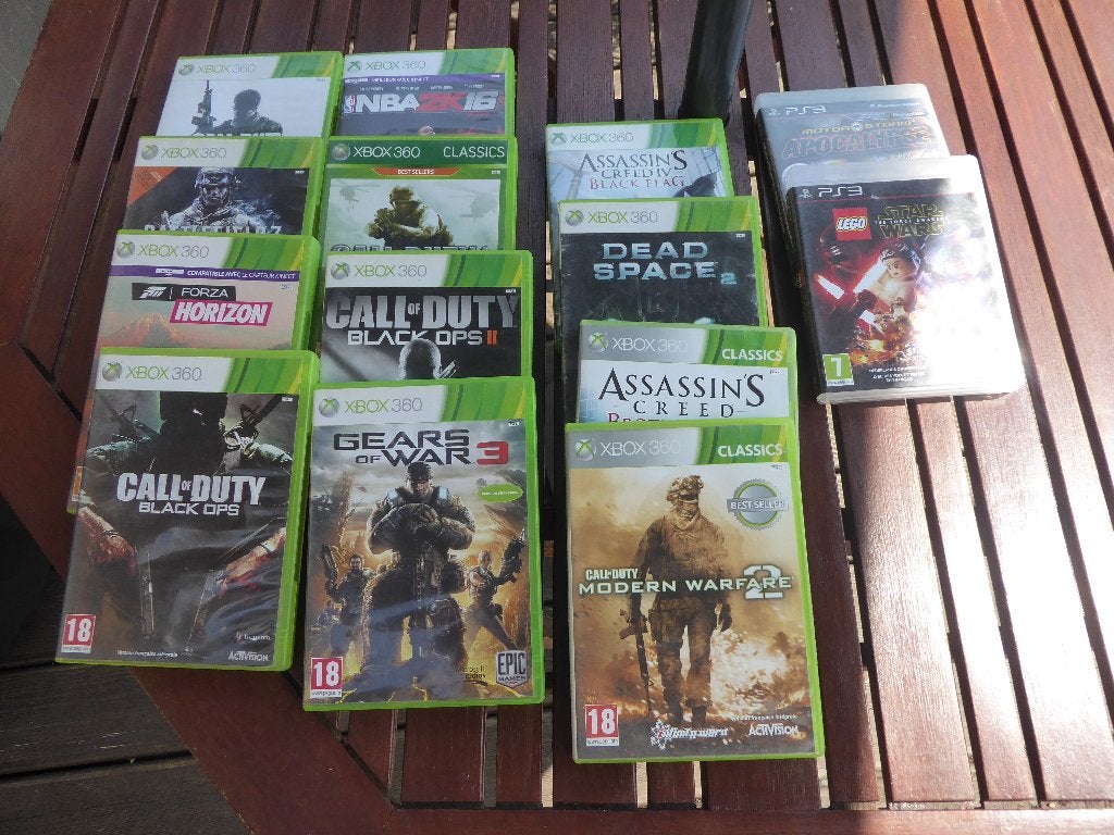 lot de 12 jeux xbox360 + 2 jeux ps3, Games en Spelcomputers, Games | Xbox 360, Ophalen of Verzenden, Gebruikt, Avontuur en Actie