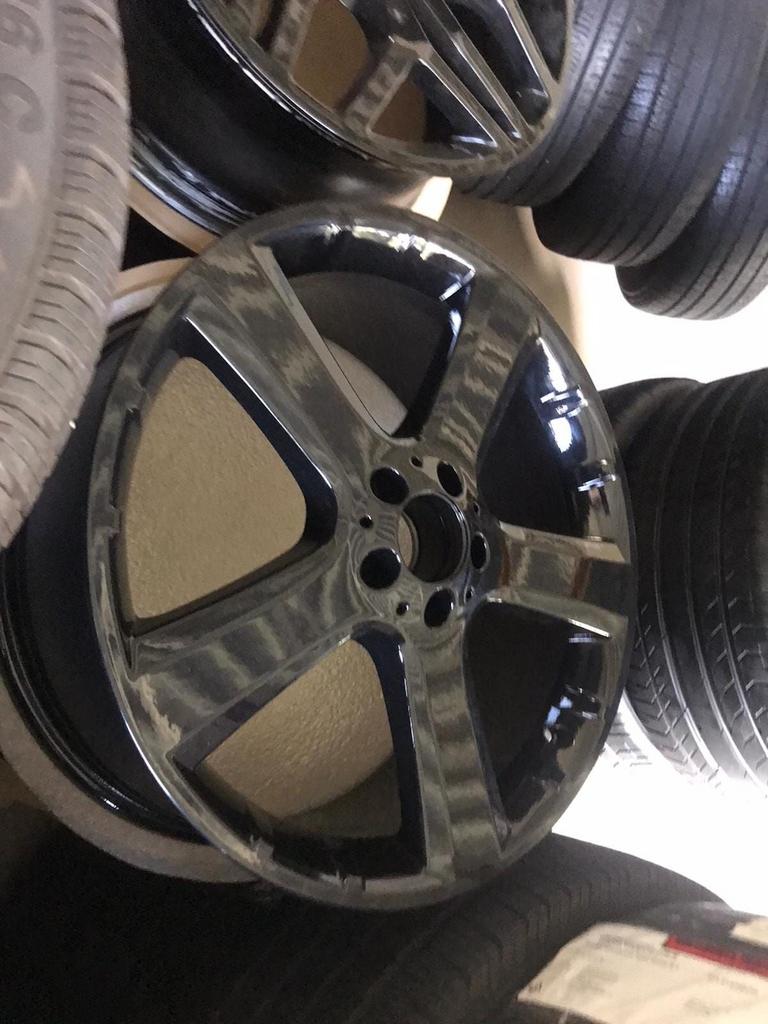 originele 20inch Mercedes GL velgen zonder banden, zwart , p, Auto-onderdelen, Ophalen, Gebruikt, -, 275 mm