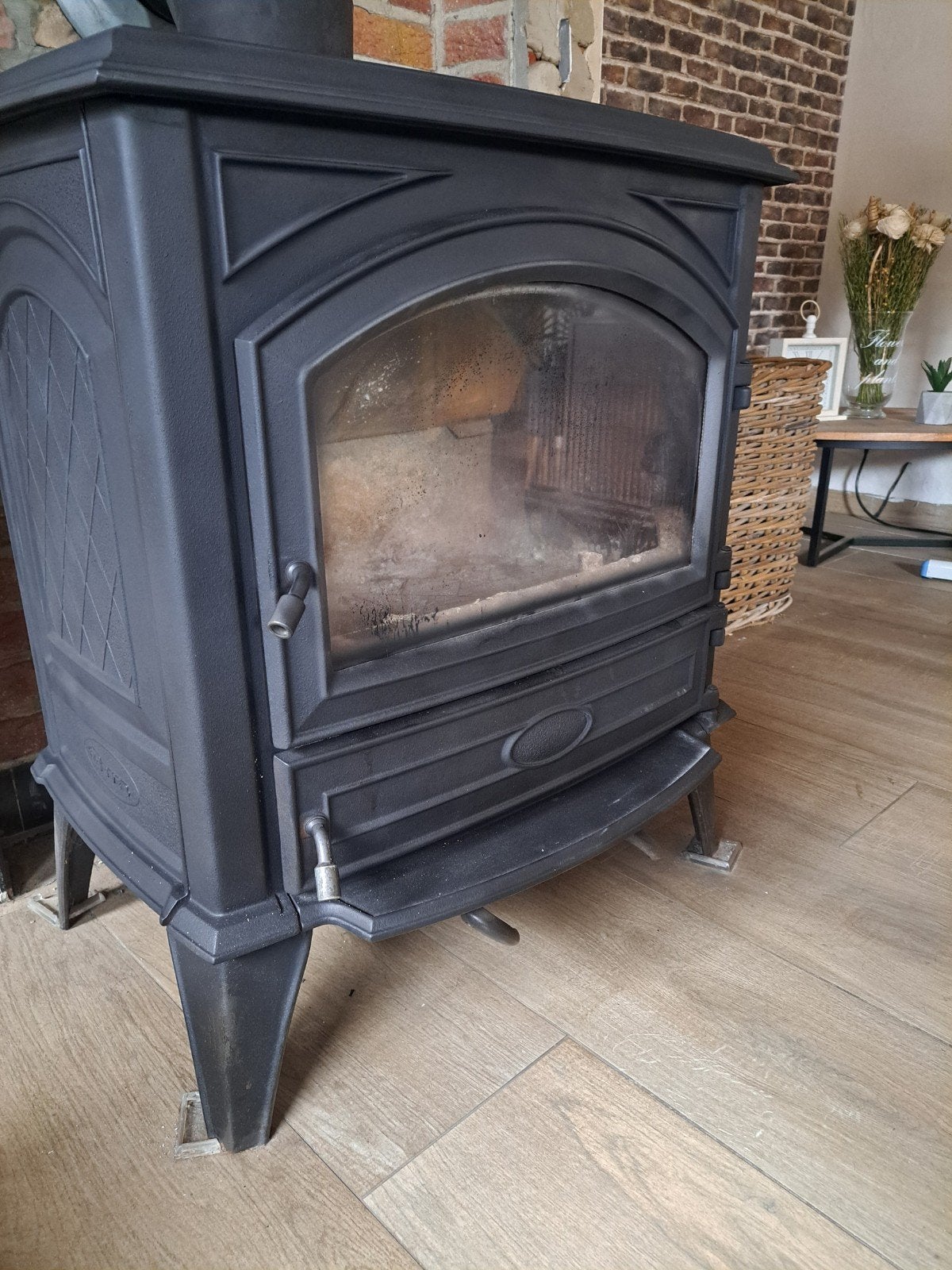 Houtkachel, Ophalen, Gebruikt, Hout, Houtkachel