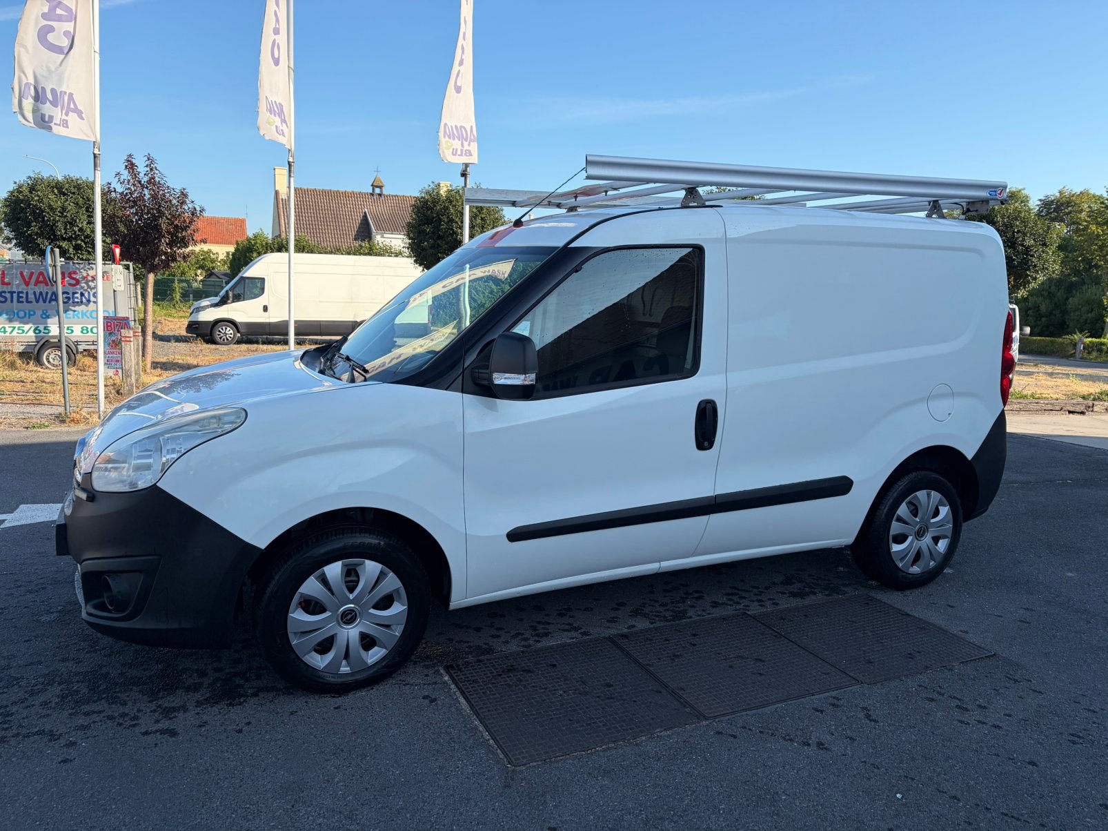 Opel Combo*L1/H1*1.3DCI*Airco*1e eigenaar, Auto's, Bestelwagens en Lichte vracht, Voorwielaandrijving, Stof, Wit, Bedrijf