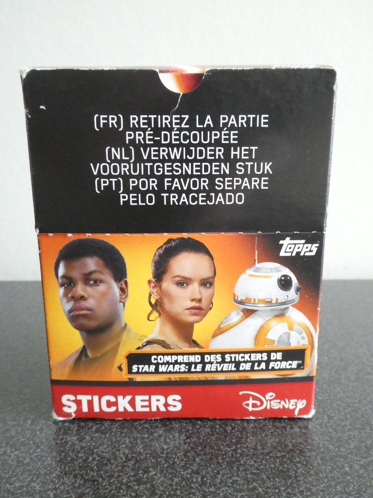 Star Wars The Force Awakens Sticker Trading Cards Topps, Ophalen of Verzenden, Nieuw