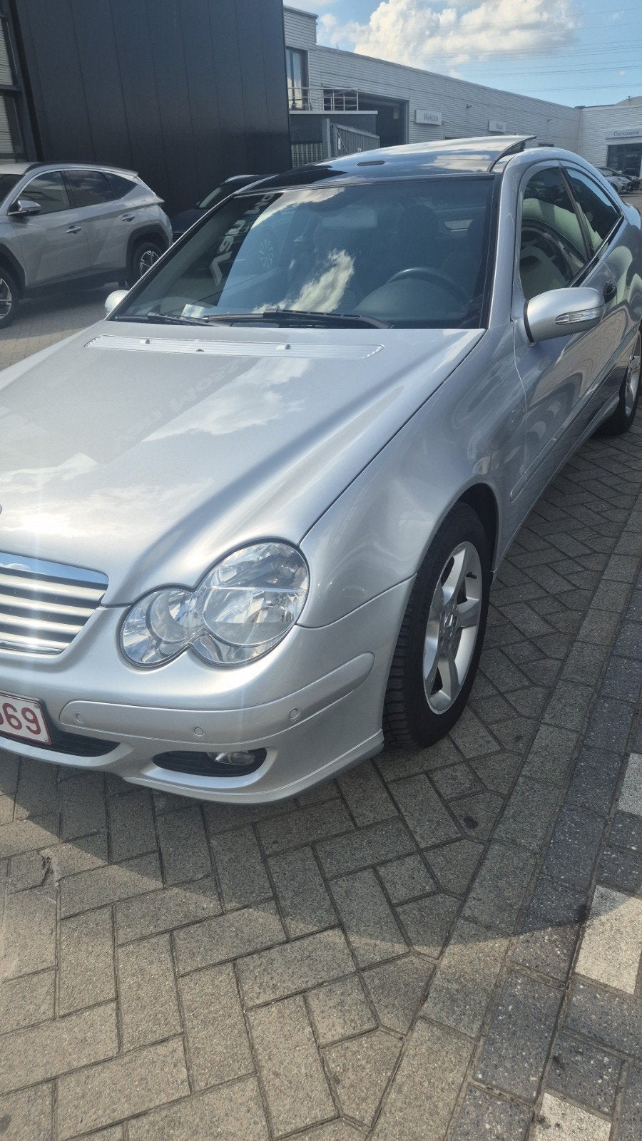 Mercedes c180 compressor, Auto's, Mercedes-Benz, Automaat, 4 zetels, Zwart, 4 cilinders