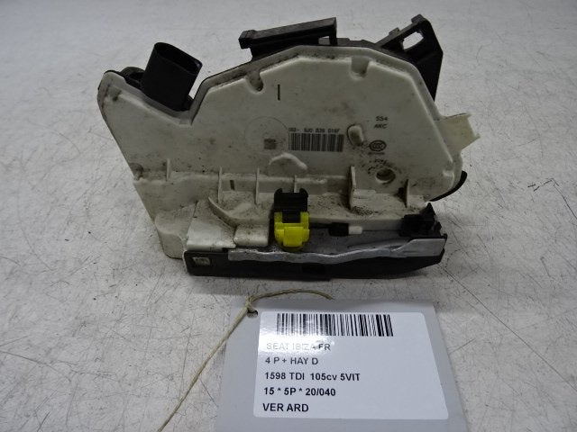 PORTIERSLOT RECHTS ACHTER Seat Ibiza IV (6J5) (6J0839016F), Auto-onderdelen, Carrosserie, Seat, Achter, Rechts, Gebruikt