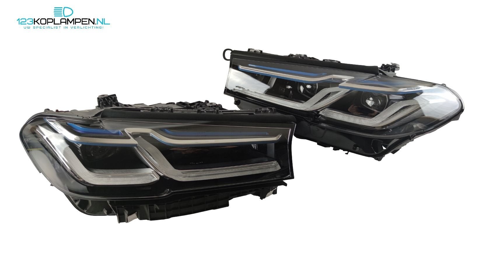 BMW 5 Serie G30 G31 Facelift Laser koplamp links rechts, -, Utilisé, -, Enlèvement ou Envoi