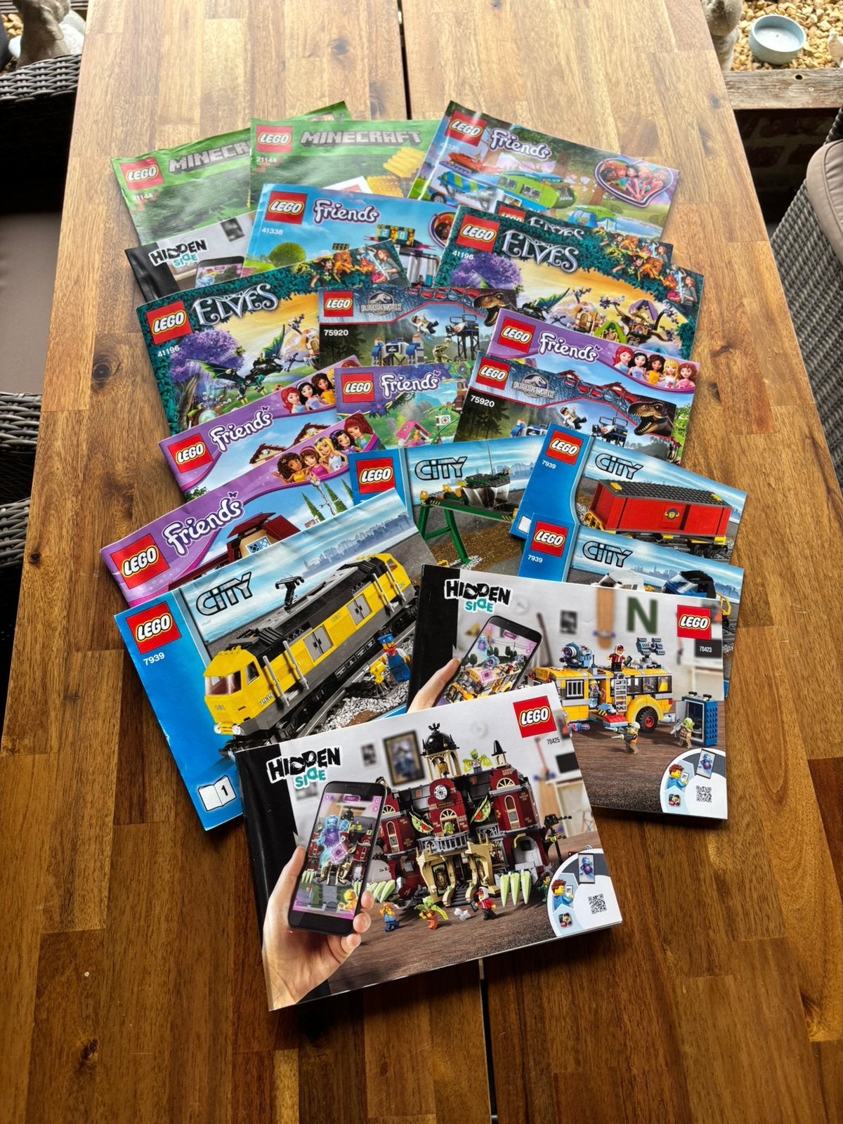 Lot van verschillende lego instructieboekjes, beschrijving!!, Ophalen, Zo goed als nieuw, Lego
