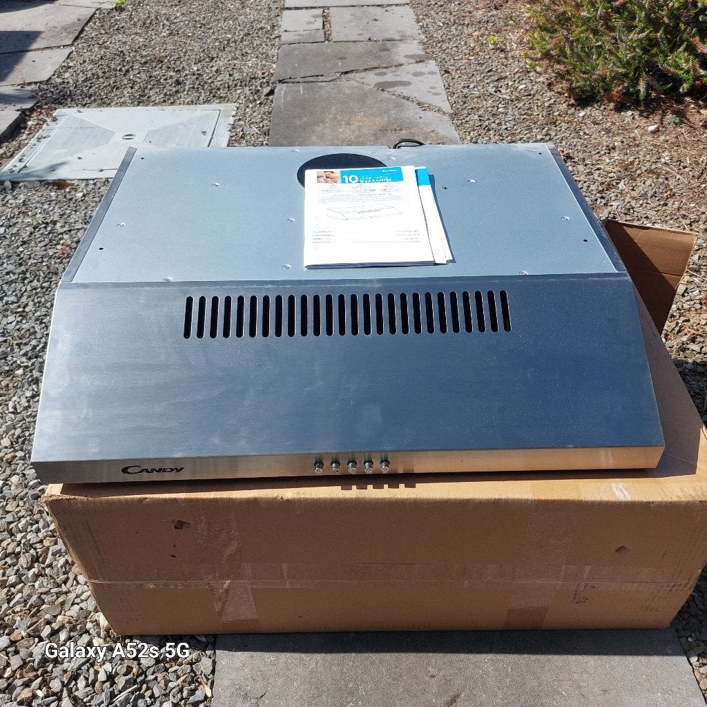 Hotte de cuisine, Electroménager, Moteur, Hotte murale, Comme neuf, Moins de 200 m³/h