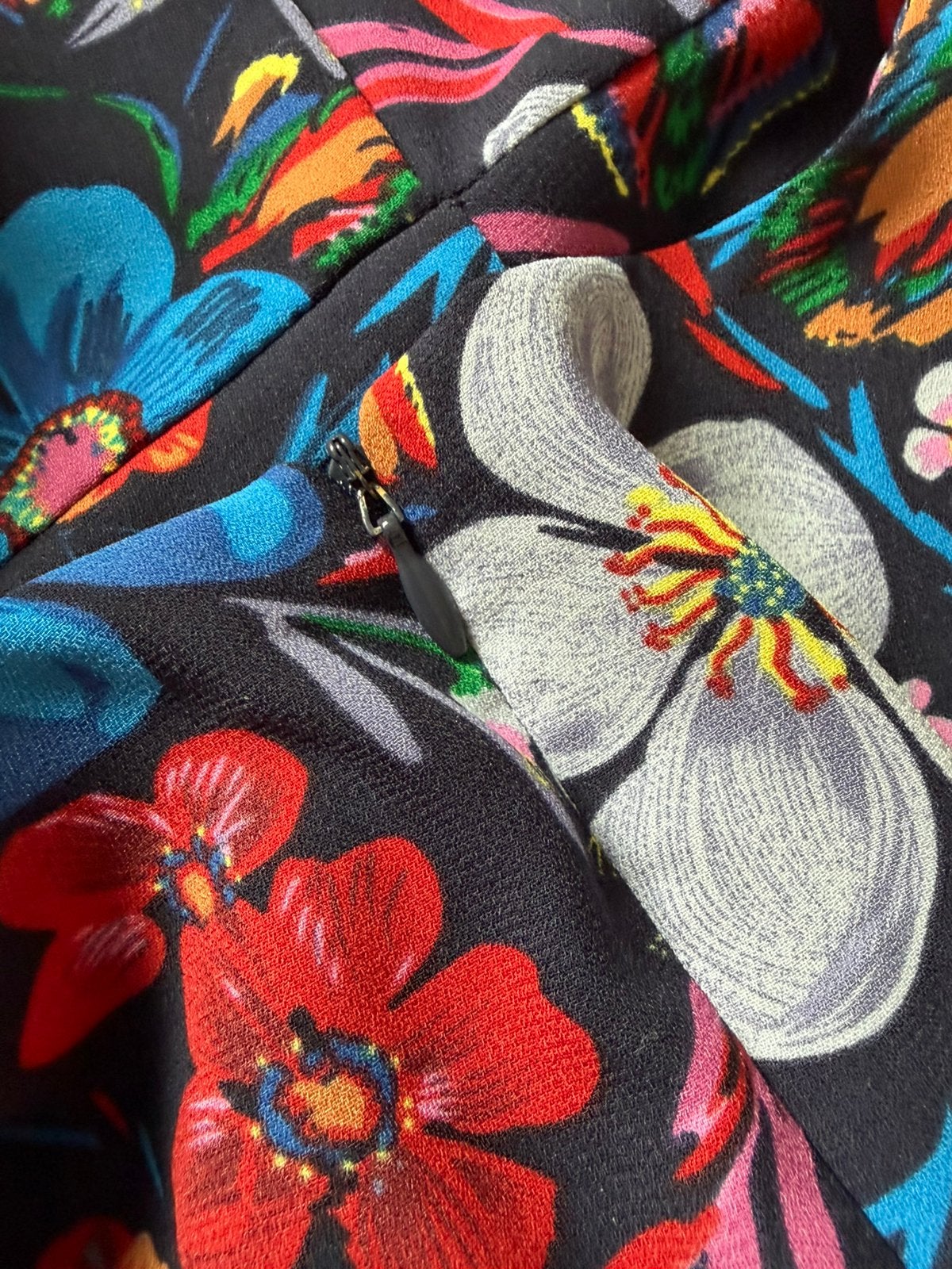 Mooie jurk, Kleding | Dames, Meerkleurig, Zo goed als nieuw, Onder de knie, Ophalen