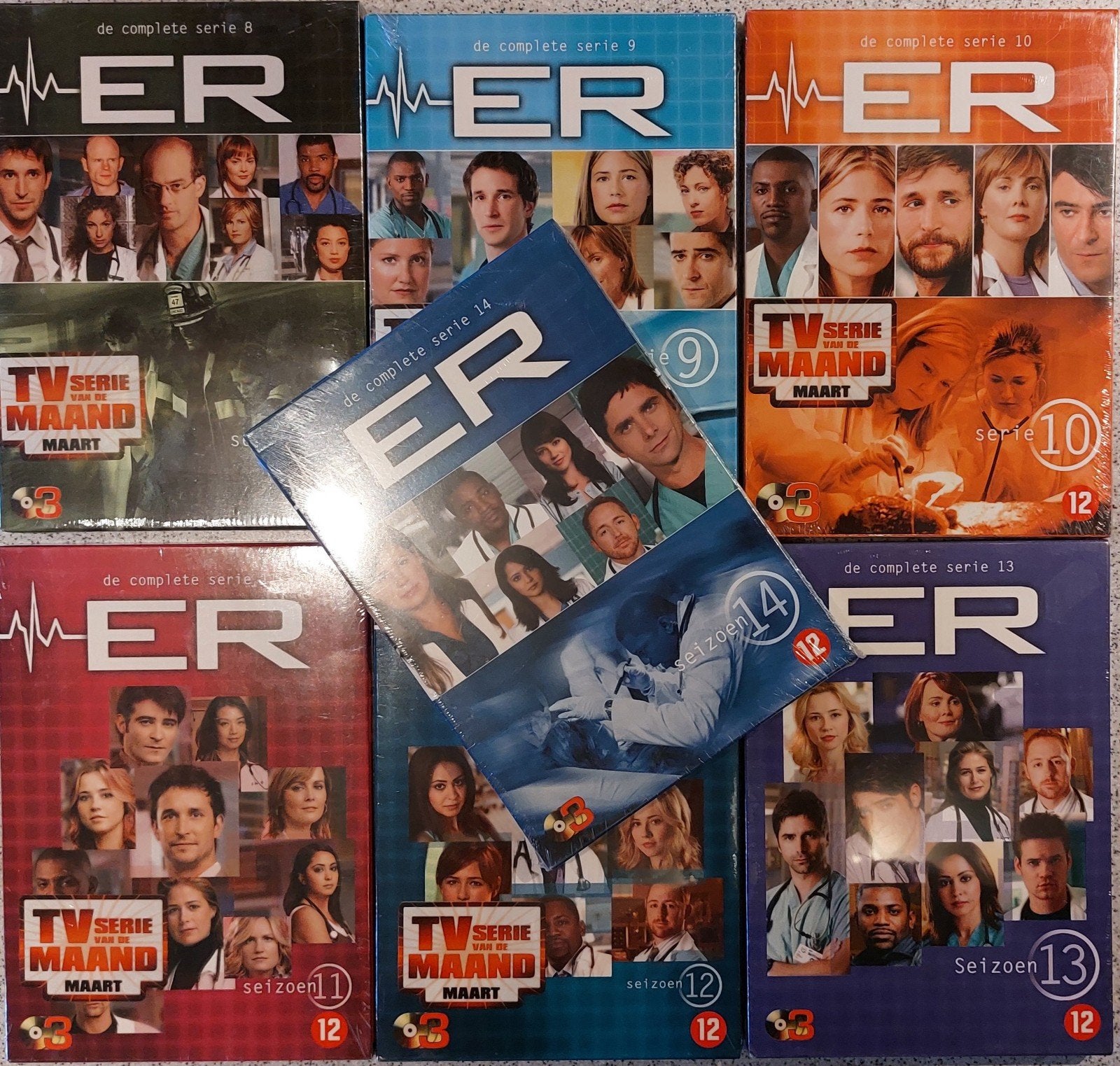 E.R. (ER Emergency Room) - vanaf 3 euro/seizoen, Cd's en Dvd's, Ophalen