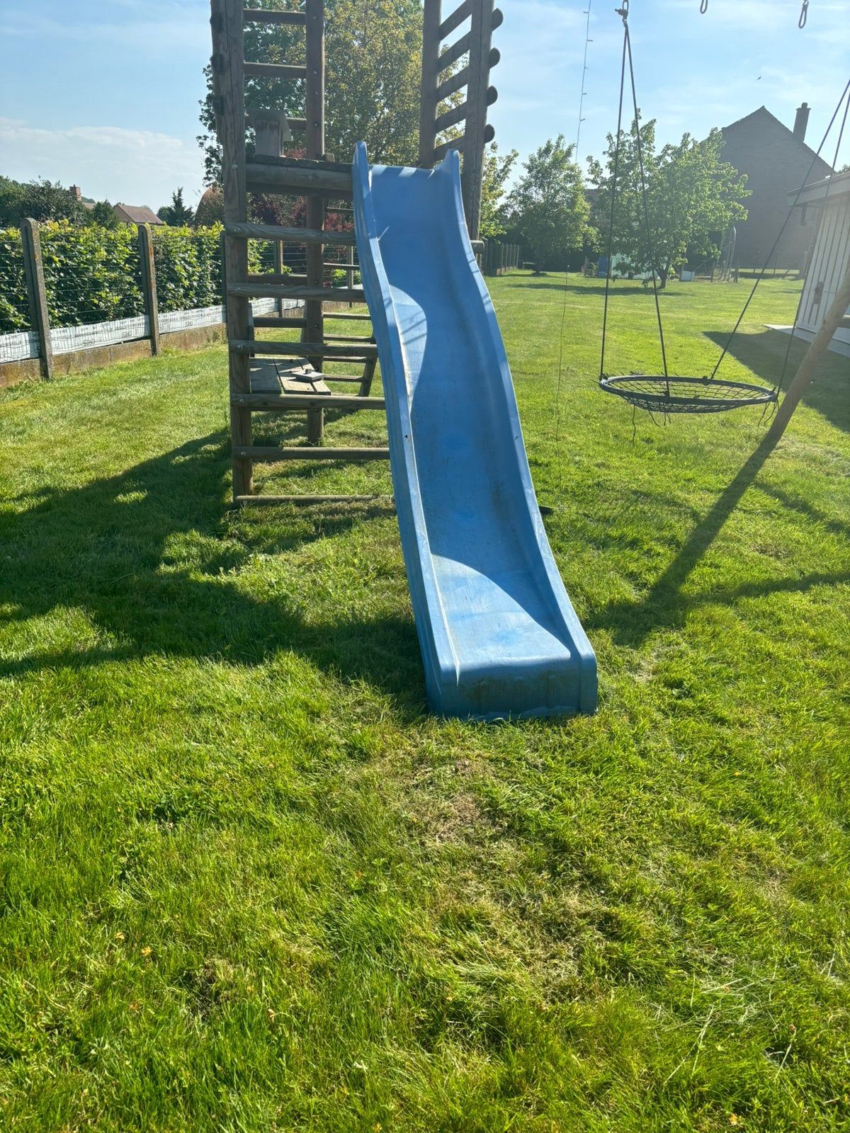 Speelhuisje, Kinderen en Baby's, Speelgoed | Buiten | Speeltoestellen, Ophalen, Gebruikt, Schommel