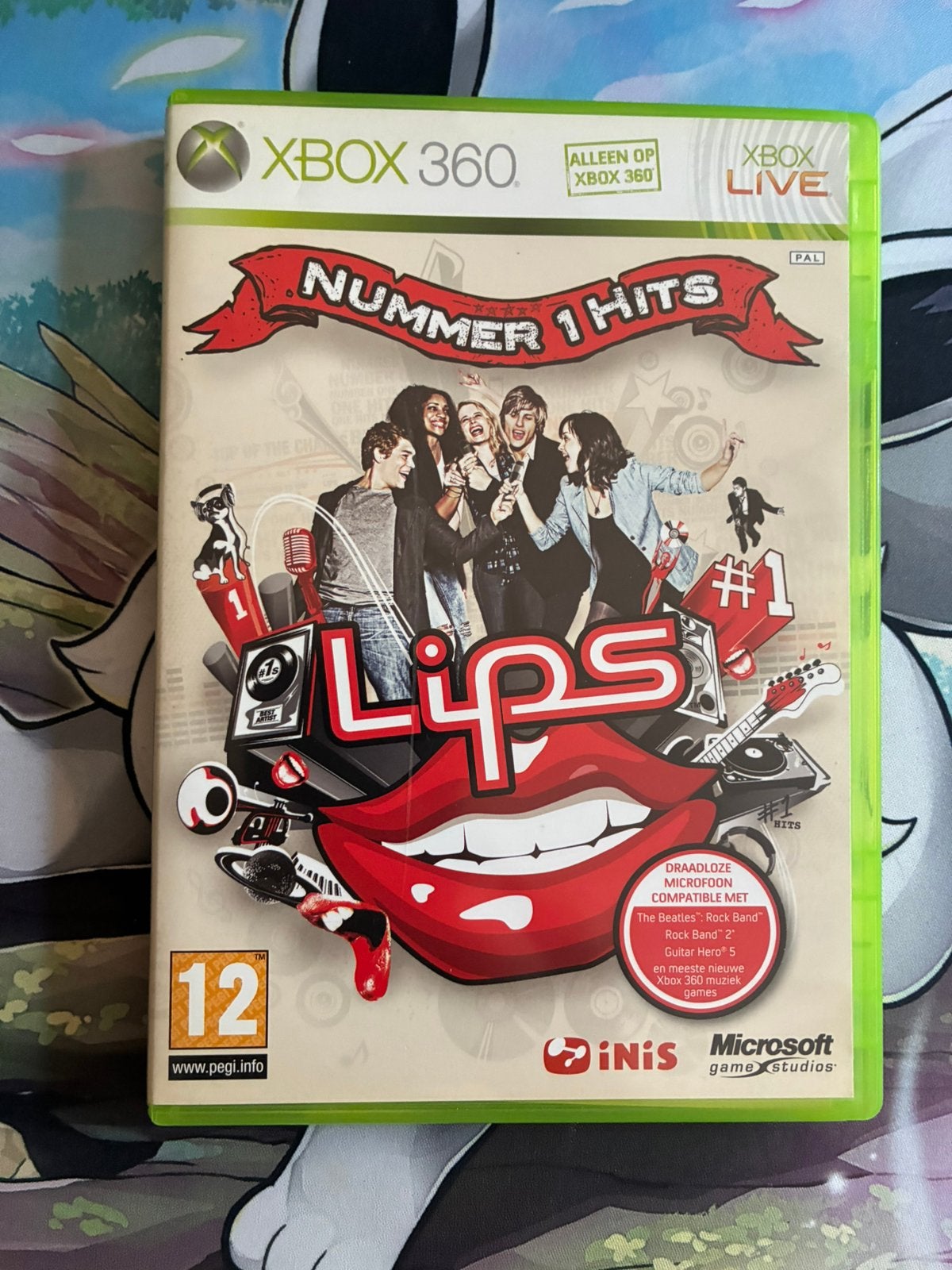 Lips: Nummer 1 Hits - Xbox 360 (Muziekspel), Games en Spelcomputers, Ophalen of Verzenden, Zo goed als nieuw