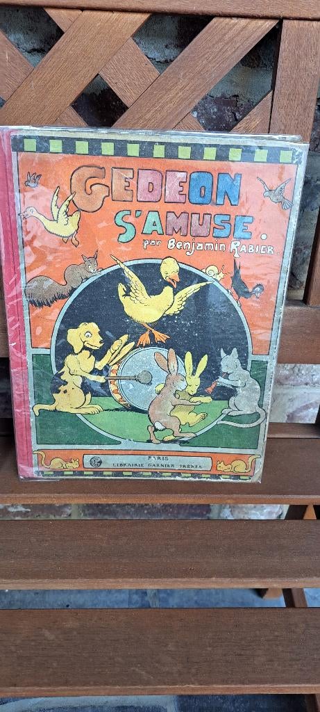 Gedeon s'amuse, Une BD, Enlèvement, Utilisé, Benjamin rabier