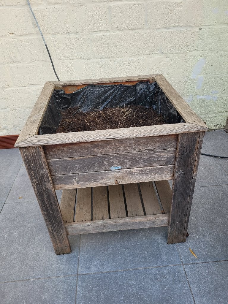 Moestuinbak, Carré, Enlèvement, Utilisé, 60 à 100 cm