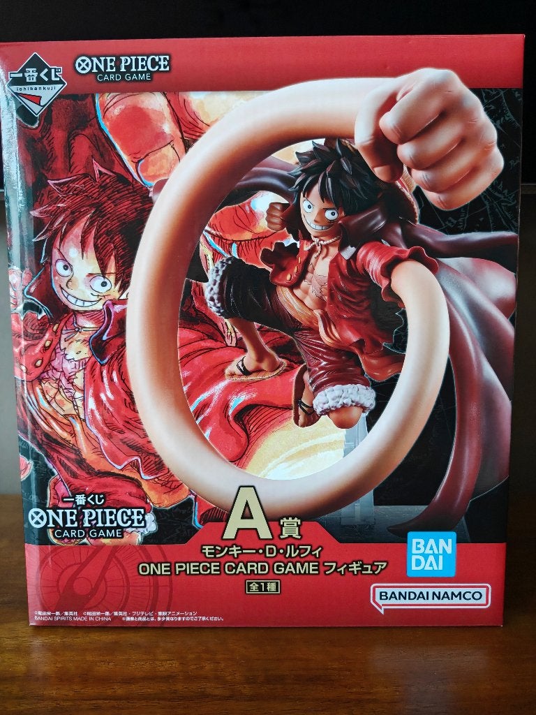 Ichiban Kuji ONE PIECE CARD GAME Prize A: Monkey D. Luffy, Collections, Envoi, Neuf