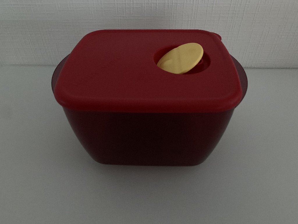 Tupperware CrystalPlus rectangulaire 1,50 litre, Enlèvement ou Envoi, Comme neuf