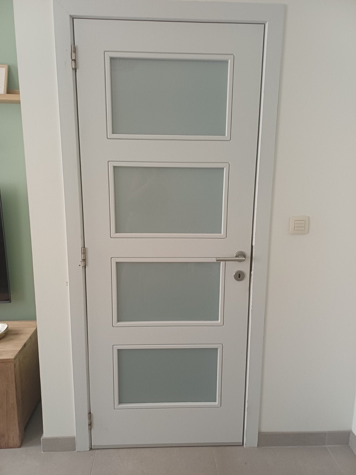 Vol houten binnendeur, Ophalen, Hout, Binnendeur