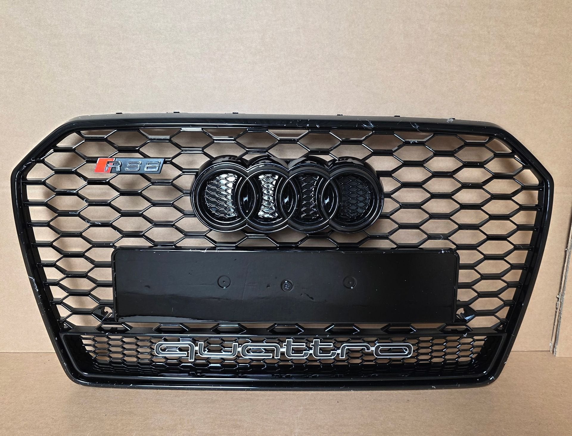 Grill AUDI A6 C7 FACELIFT 4G RS LOOK GRILLE RS6 bj.2014-2018, Neuf, -, Origine de la pièce connue, -