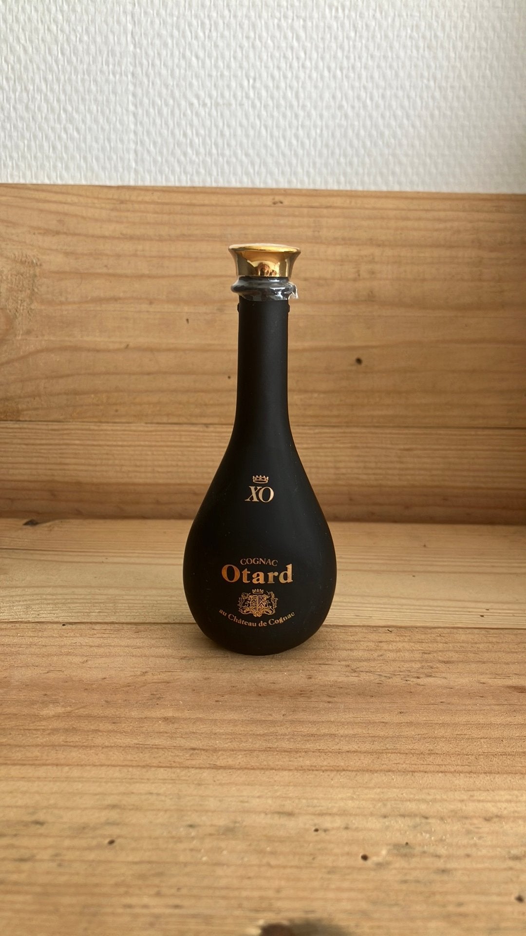Otard XO Miniature cognac, Enlèvement