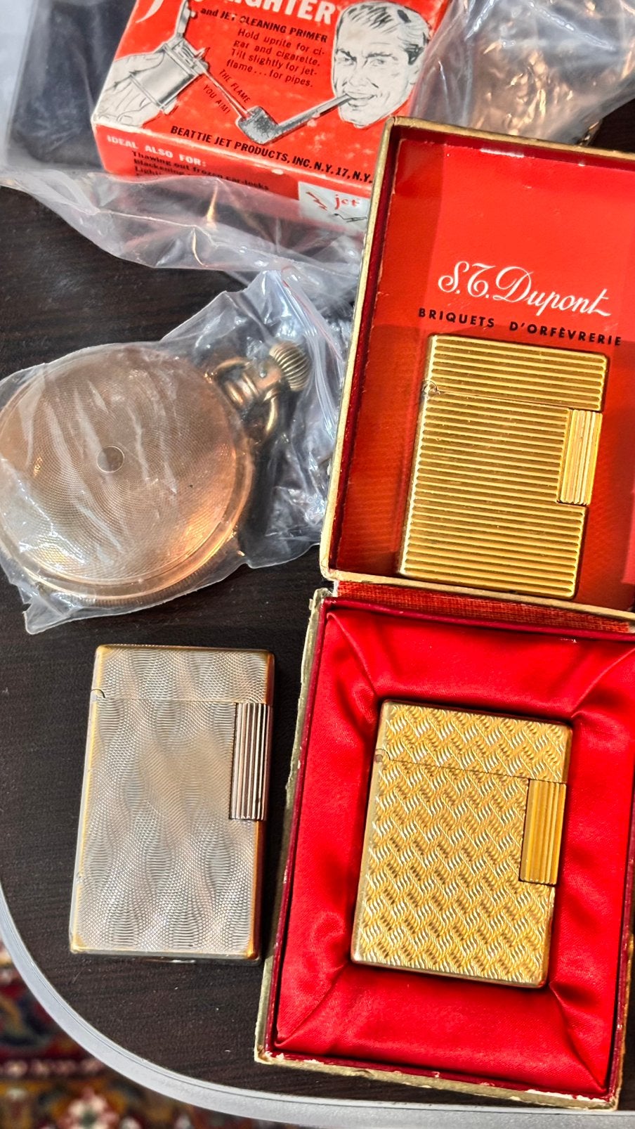 3E DUPONT HERMES, Ophalen of Verzenden, Gebruikt, Aansteker