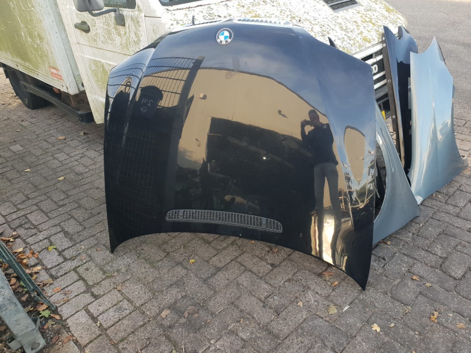BMW 3SERIE E46 MOTORKAP FACELIFT  BJ 2003, Gebruikt, -, -, Ophalen of Verzenden