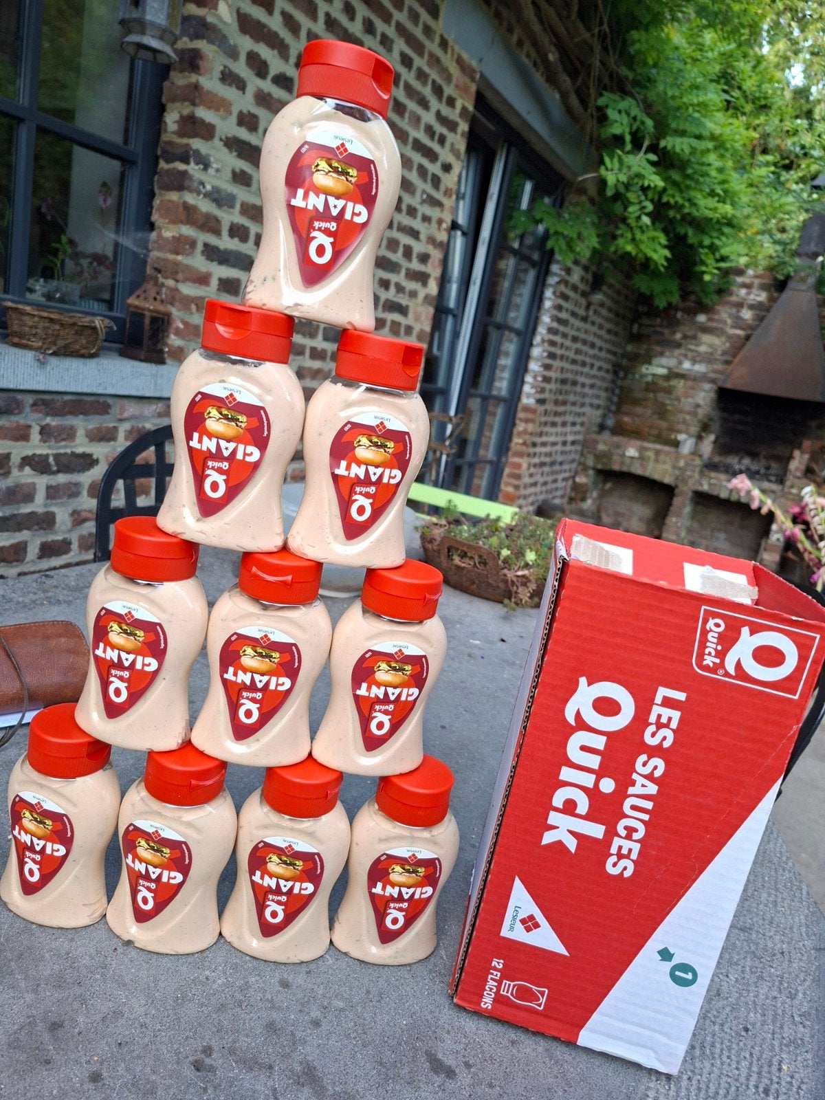 De echte GIANT-saus van Quick, Ophalen of Verzenden
