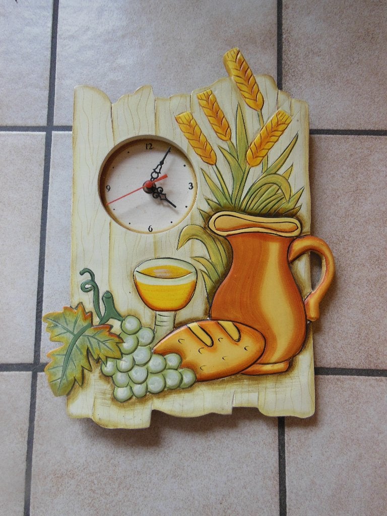 Horloge type provençal, Enlèvement ou Envoi, Utilisé, Objet de décoration
