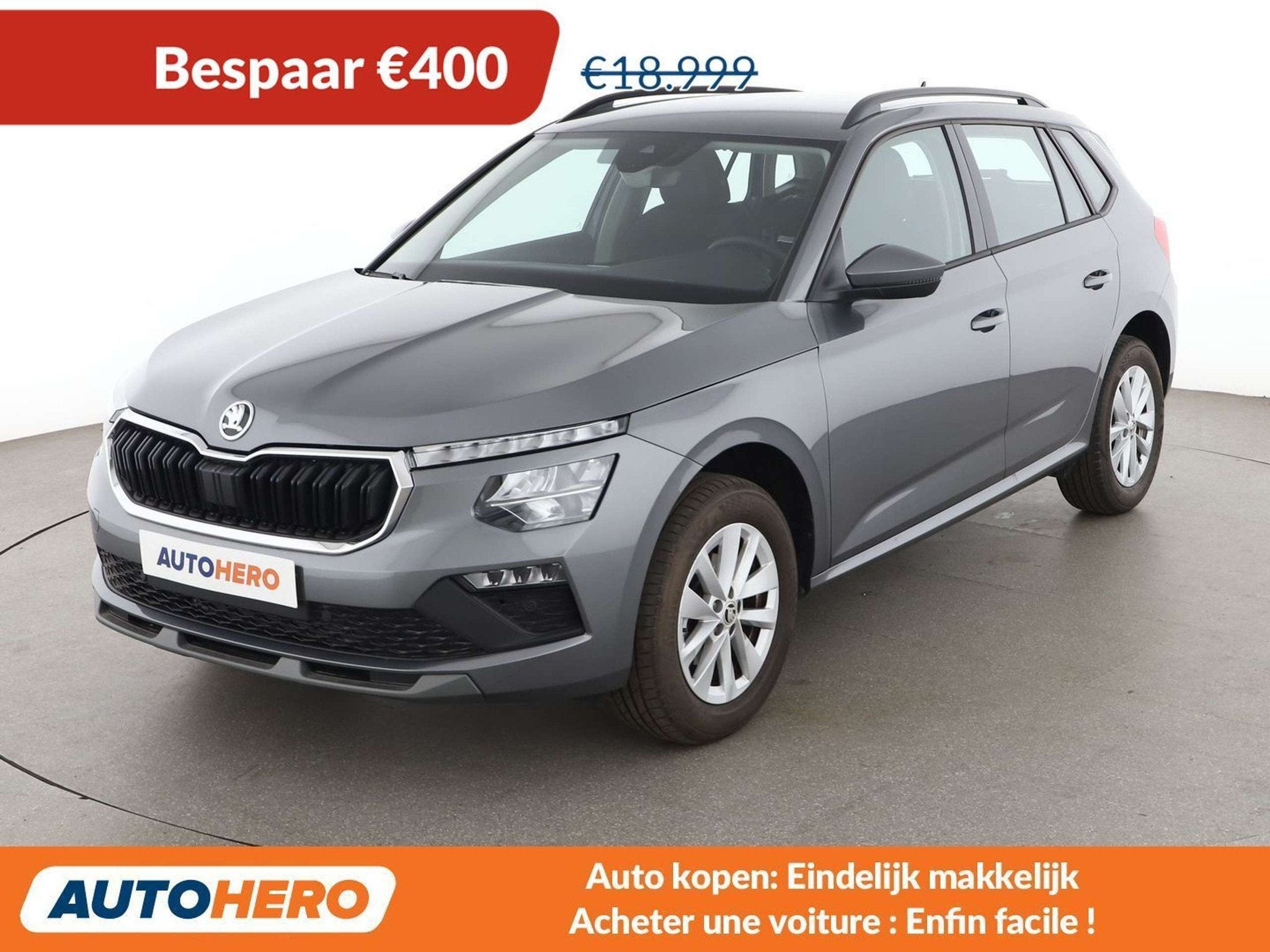 Skoda Kamiq 1.0 TSI Selection (année de construction 2024), Autos, Argent ou Gris, Achat, https://public.car-pass.be/vhr/9d39600f-9bdd-48f8-b9e4-8b0ca3c5d273