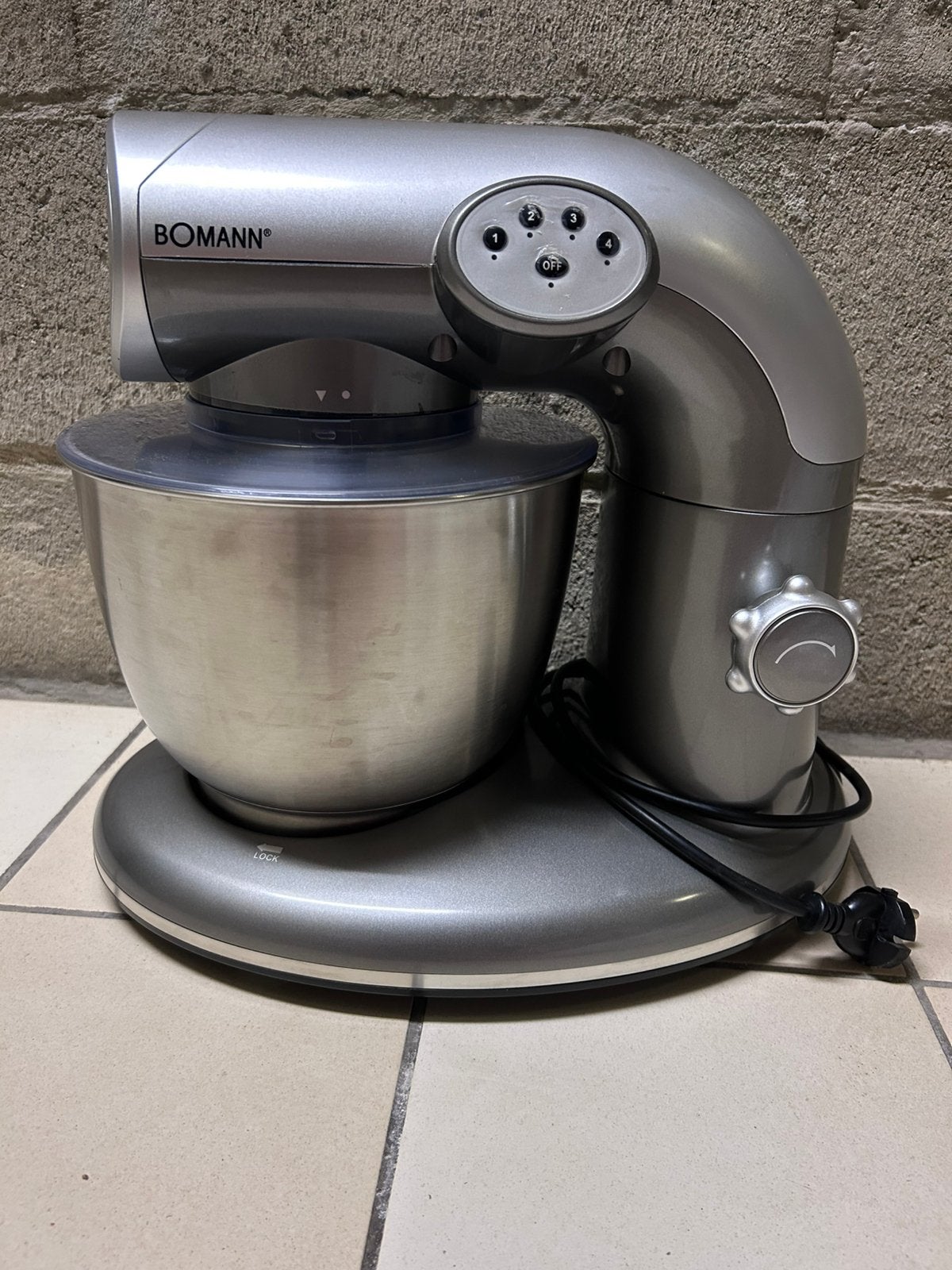 Bomann Keukenmachine met RVS kom - Zo goed als nieuw, Ophalen, Zo goed als nieuw
