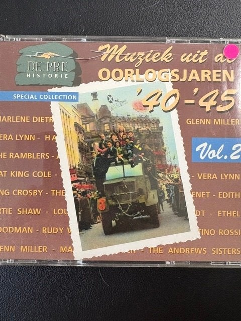 De Prehistorie - Muziek uit de Oorlogsjaren 40-45 - Volume 2, Ophalen, Gebruikt, Overige genres, Verzamelalbum