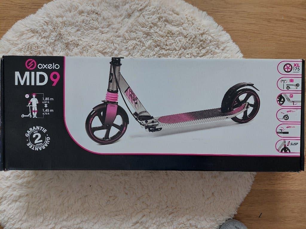 Trotinette Oxelo MID9, Vélos & Vélomoteurs, Enlèvement, Comme neuf, Step simple, Oxelo Decathlon
