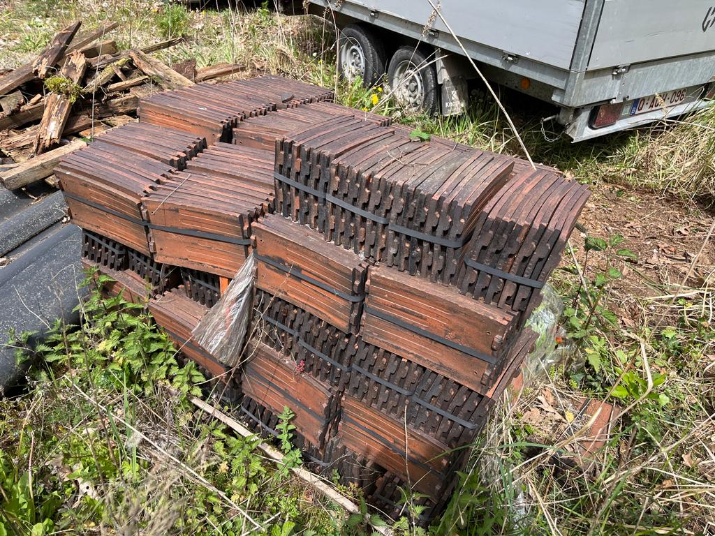 dakpannen, Ophalen, Zo goed als nieuw, 15 m² of meer, Dakpannen