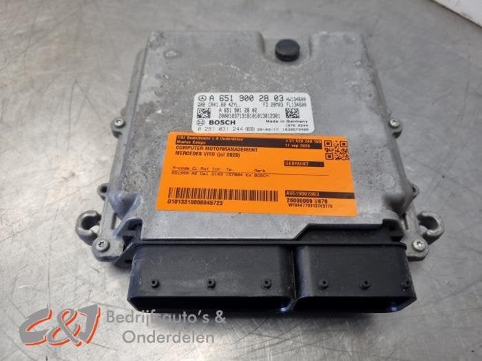 Ordinateur gestion moteur d'un Mercedes Vito, 3 mois de garantie, Utilisé, -, -