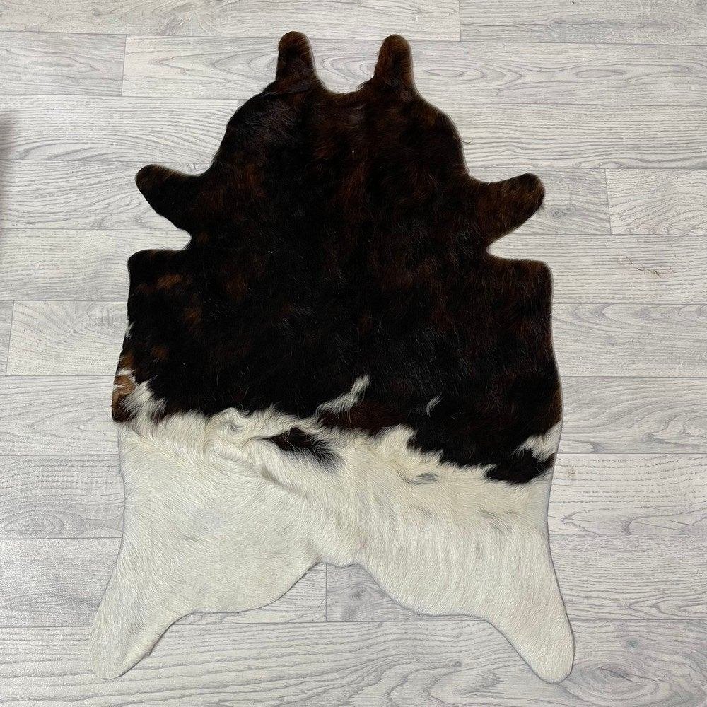 Mini koeienhuid bruin wit zwart 90x60cm #481 | Lederstore, Neuf, Tapisserie murale, Multicolore, Matériau naturel