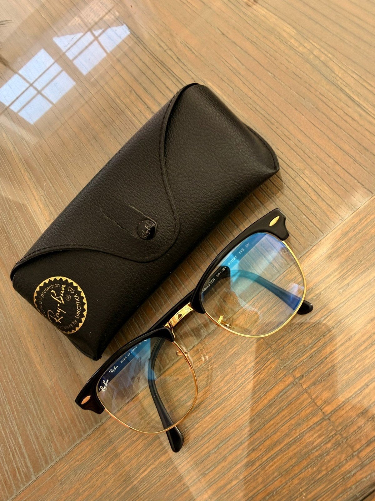 Ray- Ban B 3016 CLUBMASTER 901/BF
51021 145 ON, Ophalen, Zonnebril, Ray-Ban