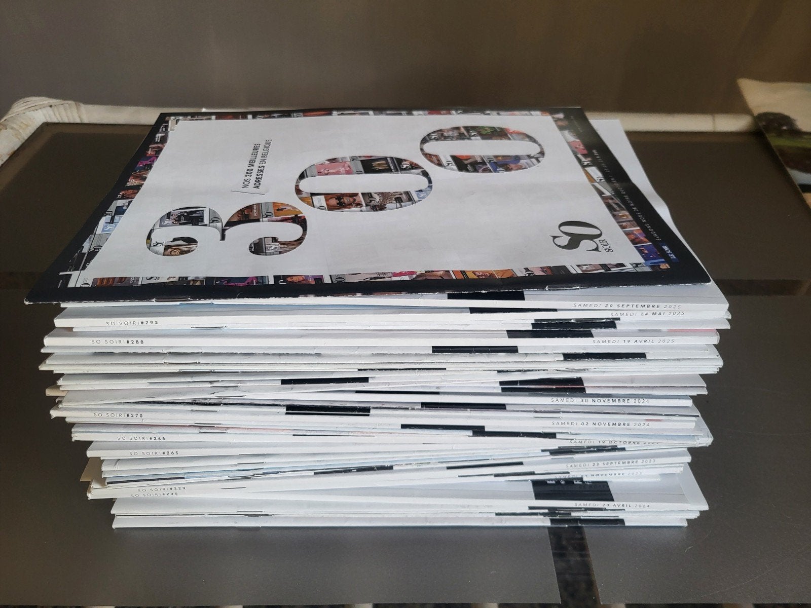 57 magazines So (supplément Le Soir)

Idéal pour pratiquer l, Enlèvement ou Envoi