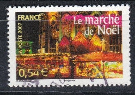France 2007 - Numéro 4099, Enlèvement ou Envoi, Affranchi